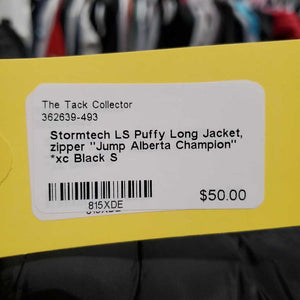 LS Puffy Long Jacket, zipper "Jump Alberta Champion" *xc