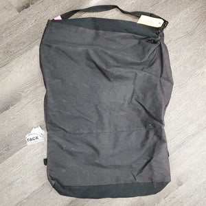 Bandage Wrap & Quilt Bag, Top Strap, Mesh Zipper Pockets *gc/fair, clean, hay, torn/frayed edge, hole