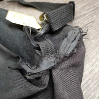 Bandage Wrap & Quilt Bag, Top Strap, Mesh Zipper Pockets *gc/fair, clean, hay, torn/frayed edge, hole