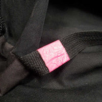 Bandage Wrap & Quilt Bag, Top Strap, Mesh Zipper Pockets *gc/fair, clean, hay, torn/frayed edge, hole
