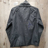 Light Rain Jacket, Zipper, Mesh lining *clean, no hood, gc, stains, lining snags
