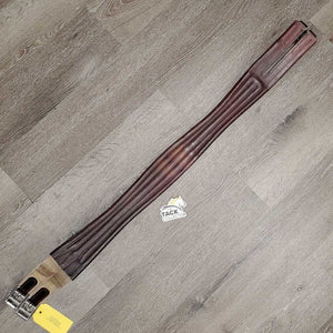 Thick Padded Girth, 1x Els *gc, rubs, scratches, clean, seams: mnr dirt?residue & hair, elastic: stretched & edge rubs