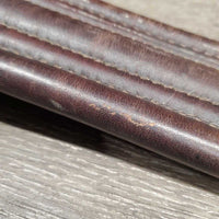 Thick Padded Girth, 1x Els *gc, rubs, scratches, clean, seams: mnr dirt?residue & hair, elastic: stretched & edge rubs
