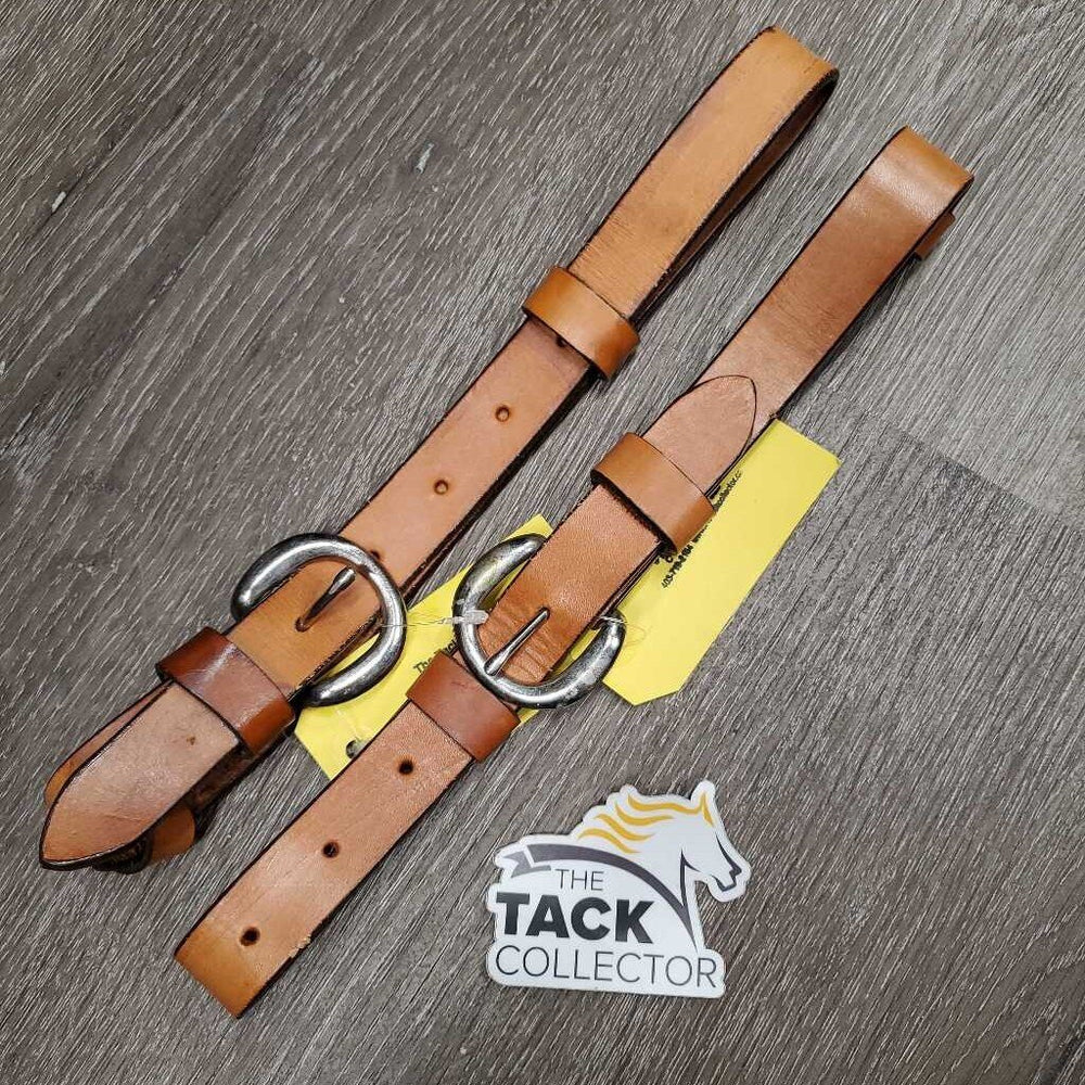 2 Leather Breastcollar Tug - Replacement Straps *like new, stains, mnr edge scrapes & dings