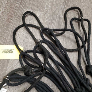Thick Cotton Rope Hay Net, double end snap *vgc, dirt, hair, hay