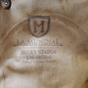 Pr Dress Boots, Zips *gc/fair, v.dirty, v.stained, toe scuffs, discolored, older