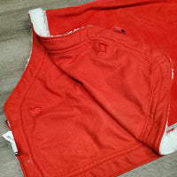 Horse Santa - Holiday Costume Set: Quarter Sheet, Santa Hat, 4 Clips *vgc, mnr hair & clumpy fleece
