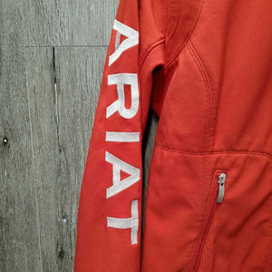 Light Fleece Lined Jacket, zipper "Canada" *vgc, clean, mnr dirt?stain, embroidery snagged inside