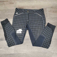 Hvy Full Seat Breeches *gc/vgc, mnr hair, rubs, pills & hair, older