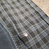Hvy Full Seat Breeches *gc/vgc, mnr hair, rubs, pills & hair, older
