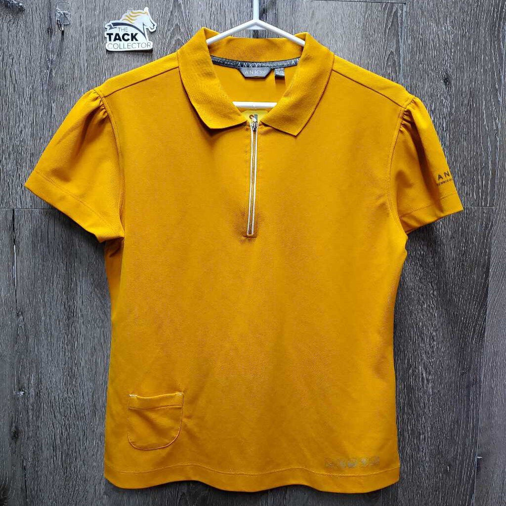 SS Polo Shirt, 1/4 Zip *xc/like new, v.mnr snag