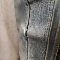 Pr Field Boots, Zipper *gc/fair, dirt, unstitched seams, thin/holey edges, scratches, scuffs, sticky/tired teeth
