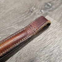FS Rsd Padded Browband *gc, rubs, faded, creases, scraped edge, clean
