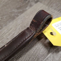 FS Rsd Padded Browband *gc, rubs, faded, creases, scraped edge, clean
