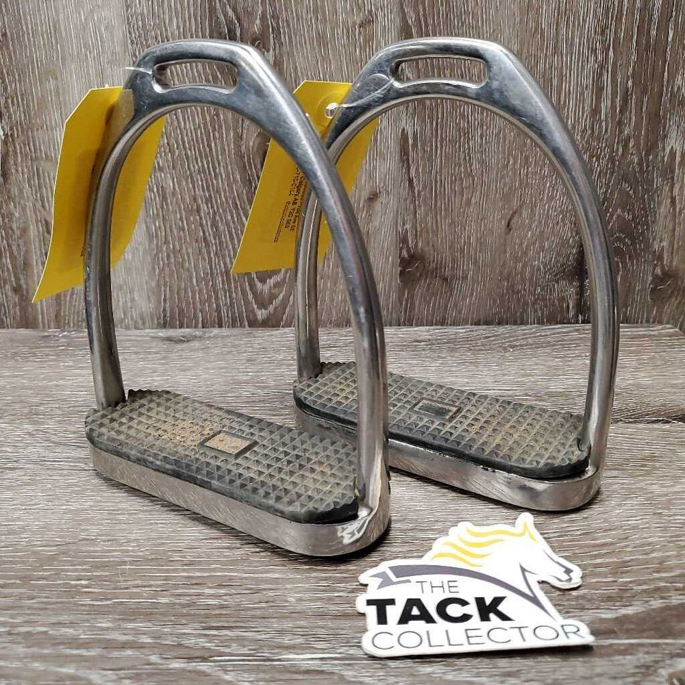 Fine Hvy Stirrup Irons, grips *gc, scratches, scuffs, stains, dirty