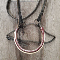 In Hand Show Bridle *gc, older, scuffs, scraped edges
