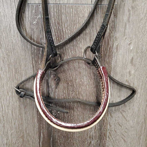 In Hand Show Bridle *gc, older, scuffs, scraped edges