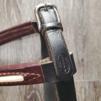 In Hand Show Bridle *gc, older, scuffs, scraped edges
