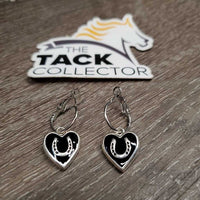 Pr Heart & Horseshoe Earrings *xc
