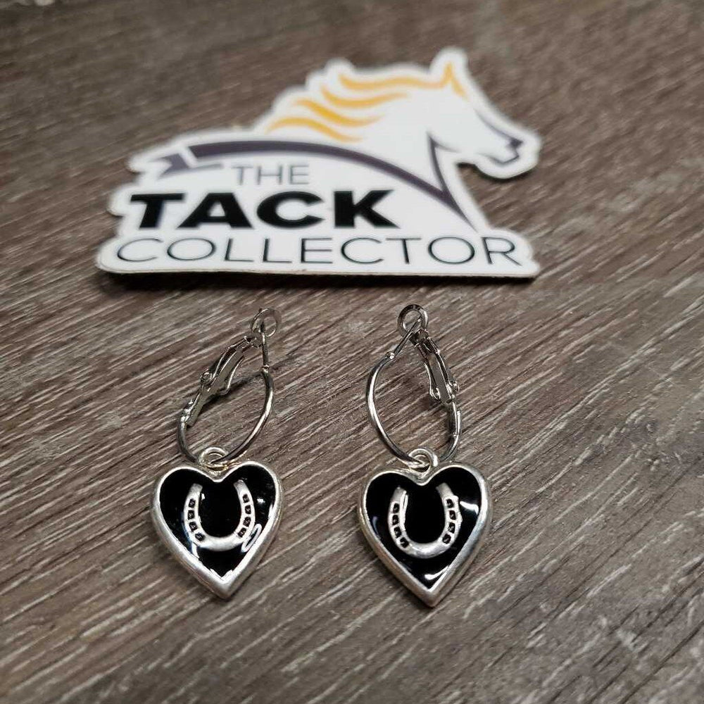 Pr Heart & Horseshoe Earrings *xc