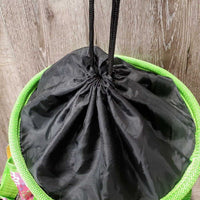 Grooming Bag, drawstring top, shoulder strap *vgc
