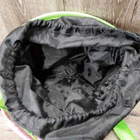 Grooming Bag, drawstring top, shoulder strap *vgc
