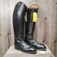 Dressage Boots, Zips, picador boot bag *xc, aftermarket? zippers (inside tabs), v.mnr rubs & dusty edge, older
