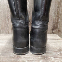 Dressage Boots, Zips, picador boot bag *xc, aftermarket? zippers (inside tabs), v.mnr rubs & dusty edge, older
