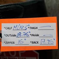Dressage Boots, Zips, picador boot bag *xc, aftermarket? zippers (inside tabs), v.mnr rubs & dusty edge, older