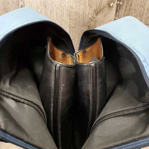 Dressage Boots, Zips, picador boot bag *xc, aftermarket? zippers (inside tabs), v.mnr rubs & dusty edge, older