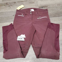 Euro Seat Sticky Breeches *fair, faded, v.stretched seat, seam puckers, seat/legs: rubs & discolored