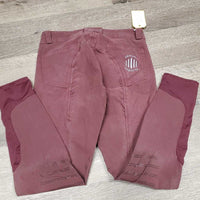 Euro Seat Sticky Breeches *fair, faded, v.stretched seat, seam puckers, seat/legs: rubs & discolored

