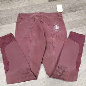 Euro Seat Sticky Breeches *fair, faded, v.stretched seat, seam puckers, seat/legs: rubs & discolored