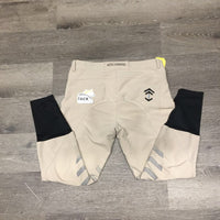 Euro Seat Breeches *fair, pulled seams, v.pilly inside, stains, dingy, rubs, pills, discolored seat/legs, peeled legs
