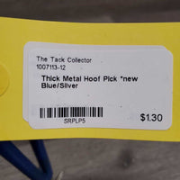 Thick Metal Hoof Pick *new
