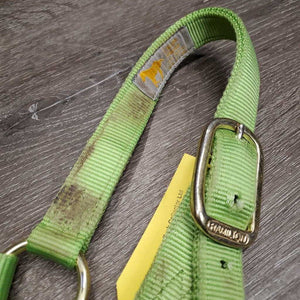 Thick Nylon Halter *gc, stains, dirty, frayed/rubbed edges & holes