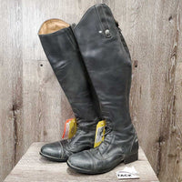 Field Boots, zips *gc/fair, faded, holey edges, dirty, oxidized, scrapes,s cuffs
