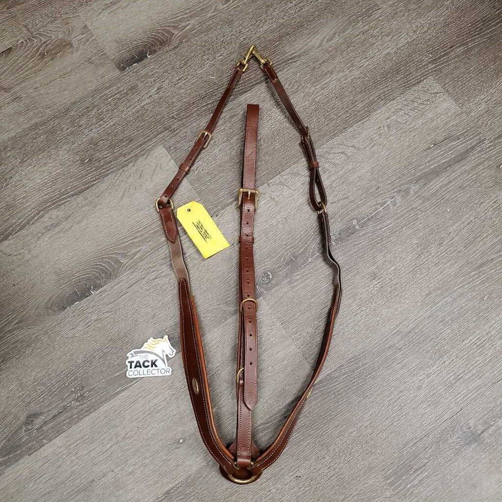 Rsd Padded Elastic Breastplate, snaps *vgc, mnr hair, rubs, stains, No Martingale