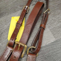 Rsd Padded Elastic Breastplate, snaps *vgc, mnr hair, rubs, stains, No Martingale
