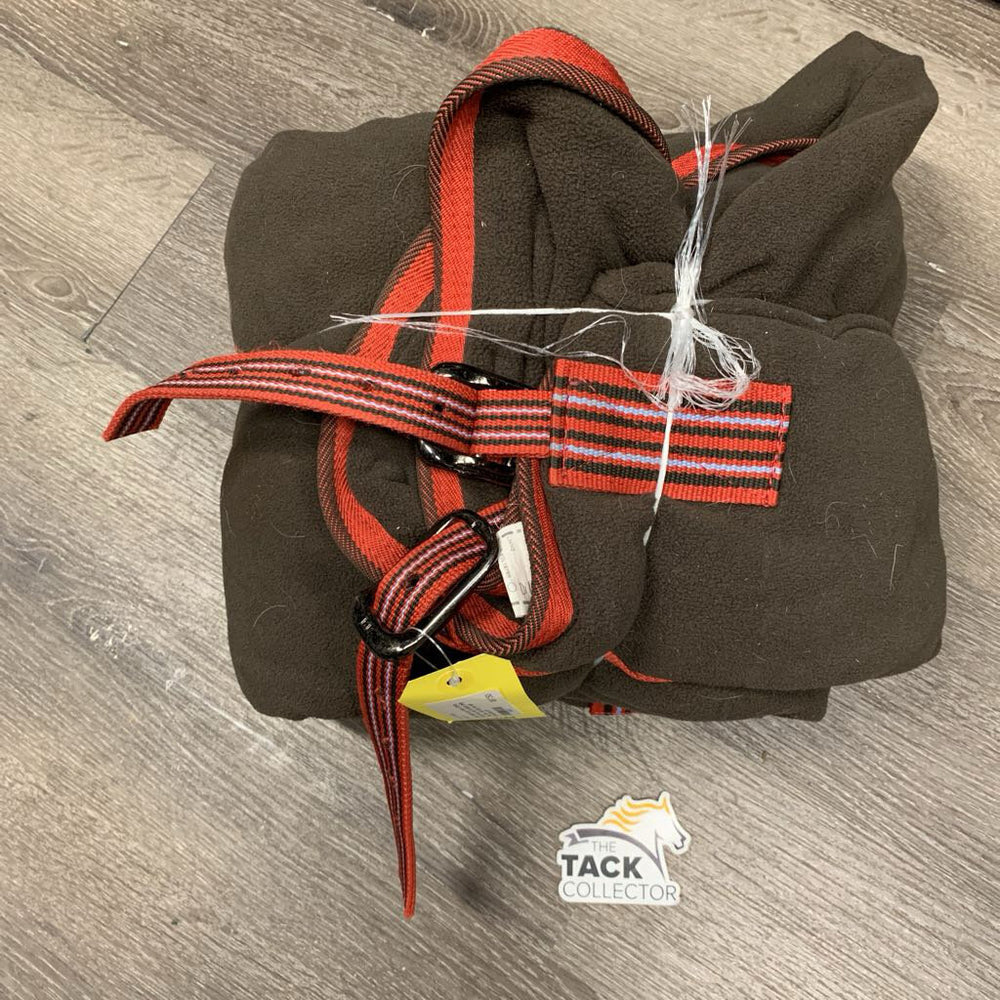 Fleece Cooler, attach neck, tail, 2x detach belly *vgc, mnr dirt, pilly, mnr hair