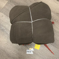 Fleece Cooler, attach neck, tail, 2x detach belly *vgc, mnr dirt, pilly, mnr hair
