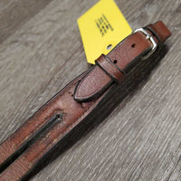 Flat Thick Leather Running Martingale Attachment, Buckle *gc, clean, film/dirty edge, discolored, mnr stains
