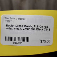 Dress Boots, Pull On *xc, older, clean, v.mnr dirt

