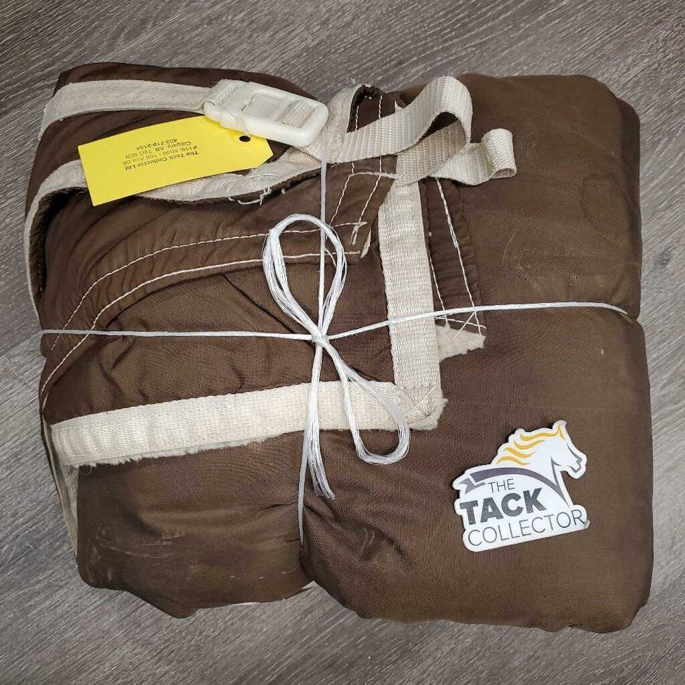 Fleece Lined Lt Winter Blanket, 2 legs, 0 tail *fair, 0 wpf, hairy, v. repaired, rubs