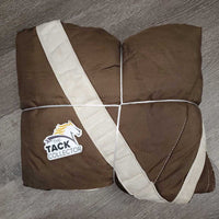 Fleece Lined Lt Winter Blanket, 2 legs, 0 tail *fair, 0 wpf, hairy, v. repaired, rubs