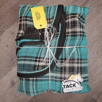 Mesh Fly Sheet, 2 legs *vgc, missing belly, 1 belly strap, dirty, threads, mnr tears/holes, stains
