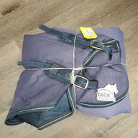 Heavy Winter Blanket 2 legs *gc, wpf, older, faded, dirt, mnr threads, rubs, hair
