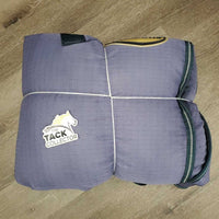 Heavy Winter Blanket 2 legs *gc, wpf, older, faded, dirt, mnr threads, rubs, hair
