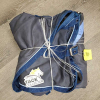 Nylon Sheet, 2 legs *gc, clean, faded, snags, repairs, mnr hair, torn piping

