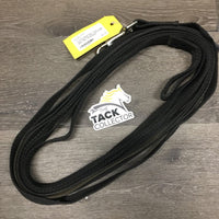 Nylon Web Lunge Line, Loop End *fair, v.torn/frayed slices, dirty, stains